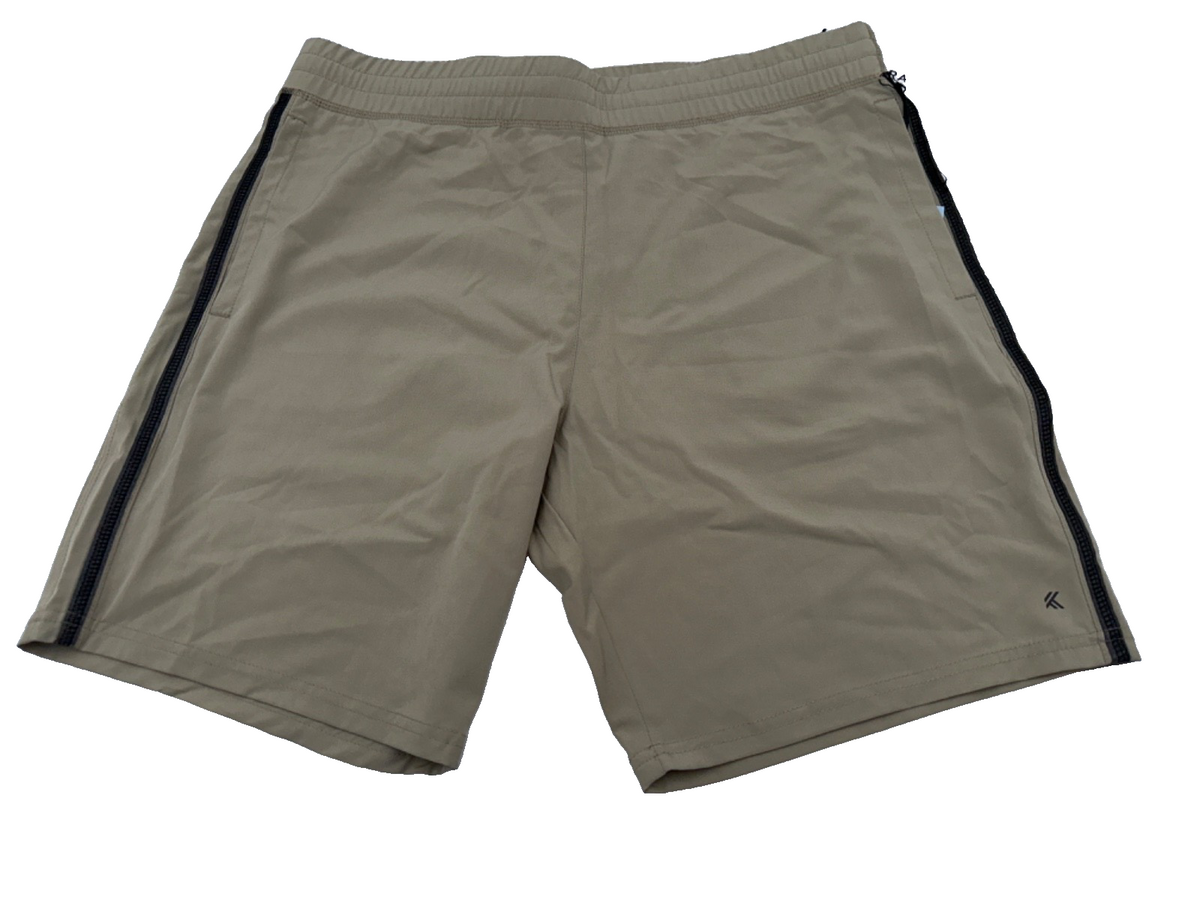 Kyodan Men’s Active Shorts 8” - Tan - Medium - New With Tag