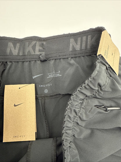 $80 Nike Men’s Unlimited Tapered Leg Versatile Joggers FB7546 010- Black-Large