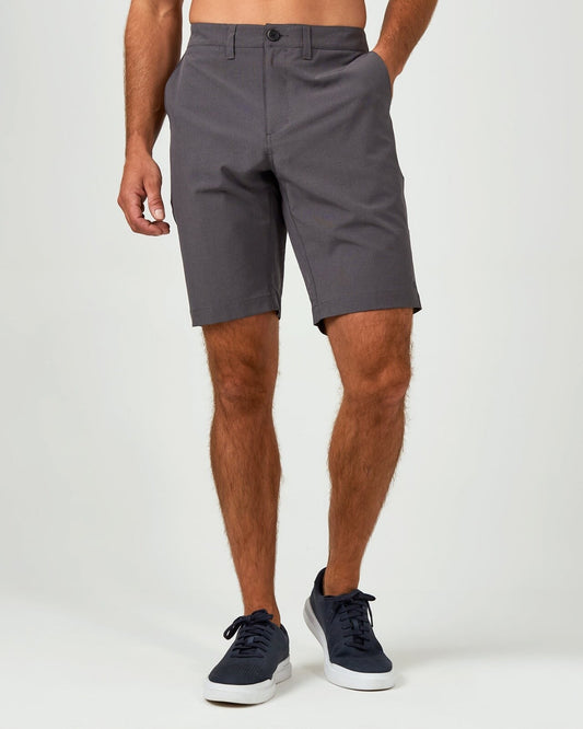 $70 7 Diamonds Men’s Momentum Banks Short - Charcoal - Size 32 - New With Tags