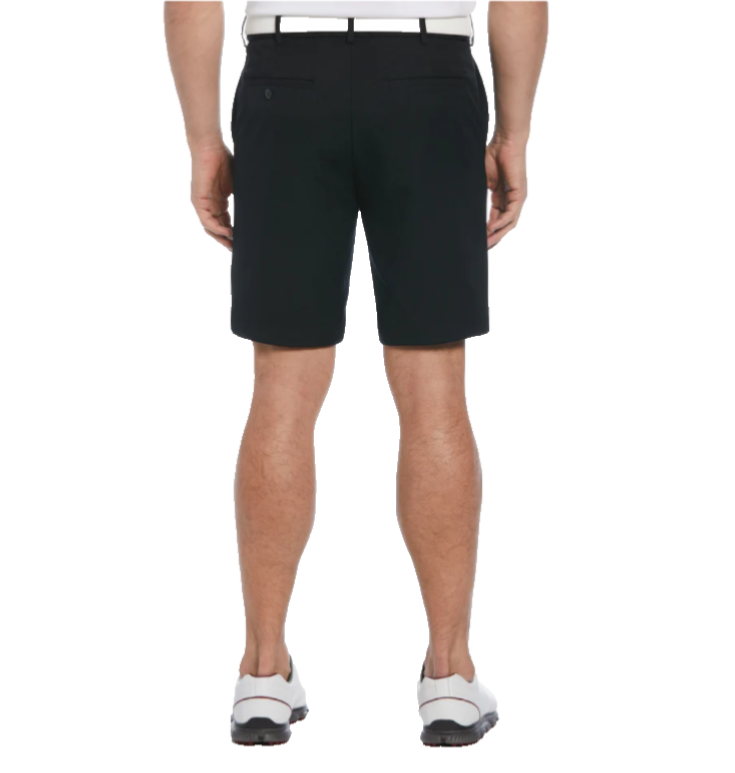 $40 Grand Slam Men’s- Flat Front Expandable Waistband Golf Short- Black- 32W-New
