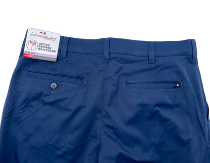 $55 Grand Slam Men’s Performance Golf Pants - Navy Blue - Size 32W x 30L - New