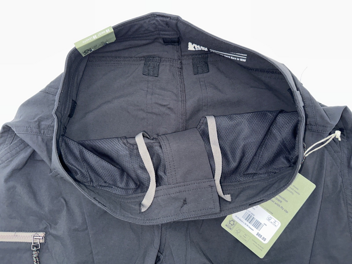 $70 REI Co Op Men's Trailmade Pants - Black - 30W x 30L - New With Tags