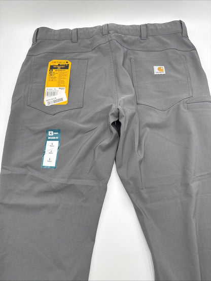 $98 Carhartt Men’s Force Sun Defender Lightweight Relaxed Fit Pants-Steel-Large