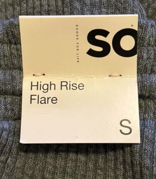SO Junior High Rise Flare Pants- Stone Harbor- Size Small- NWT- Retail $44