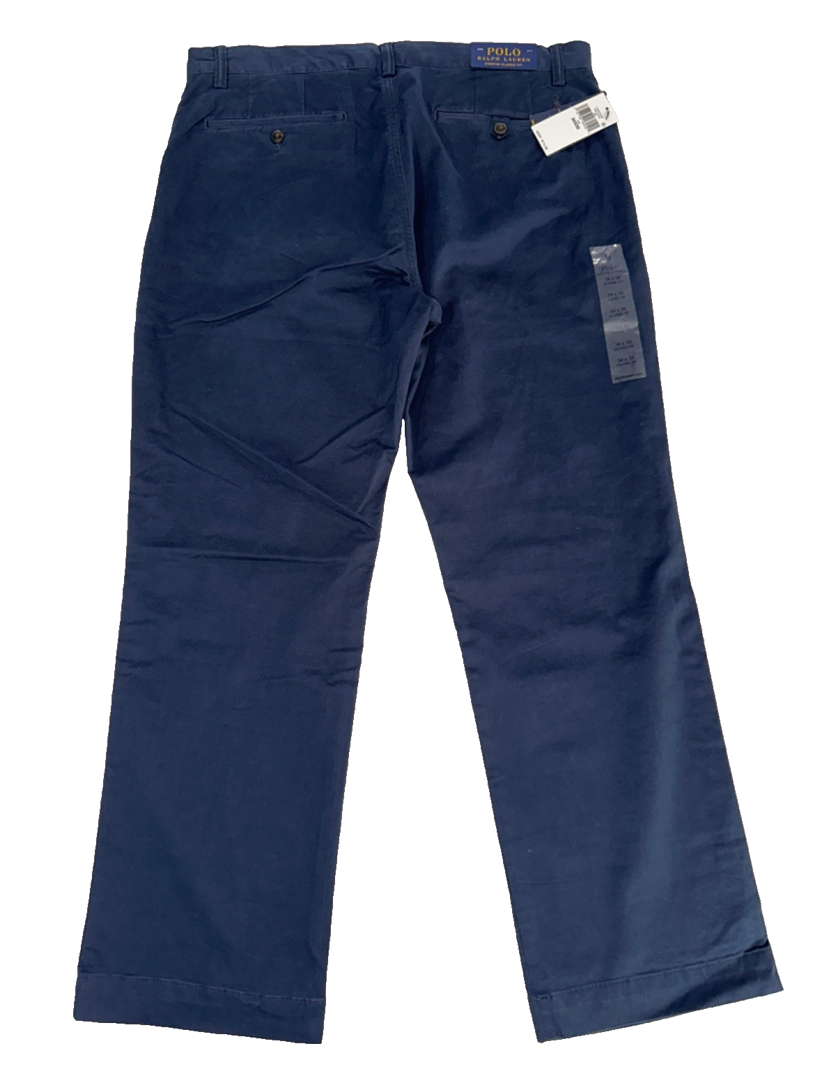 $115 Polo Ralph Lauren Men’s Classic Stretch Fit Pants -Core Replen Ink-34Wx30L