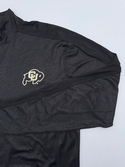 $40 Colosseum Men’s NCAA CU 1/4 Zip Long Sleeve Shirt - Black - Small - New Tag