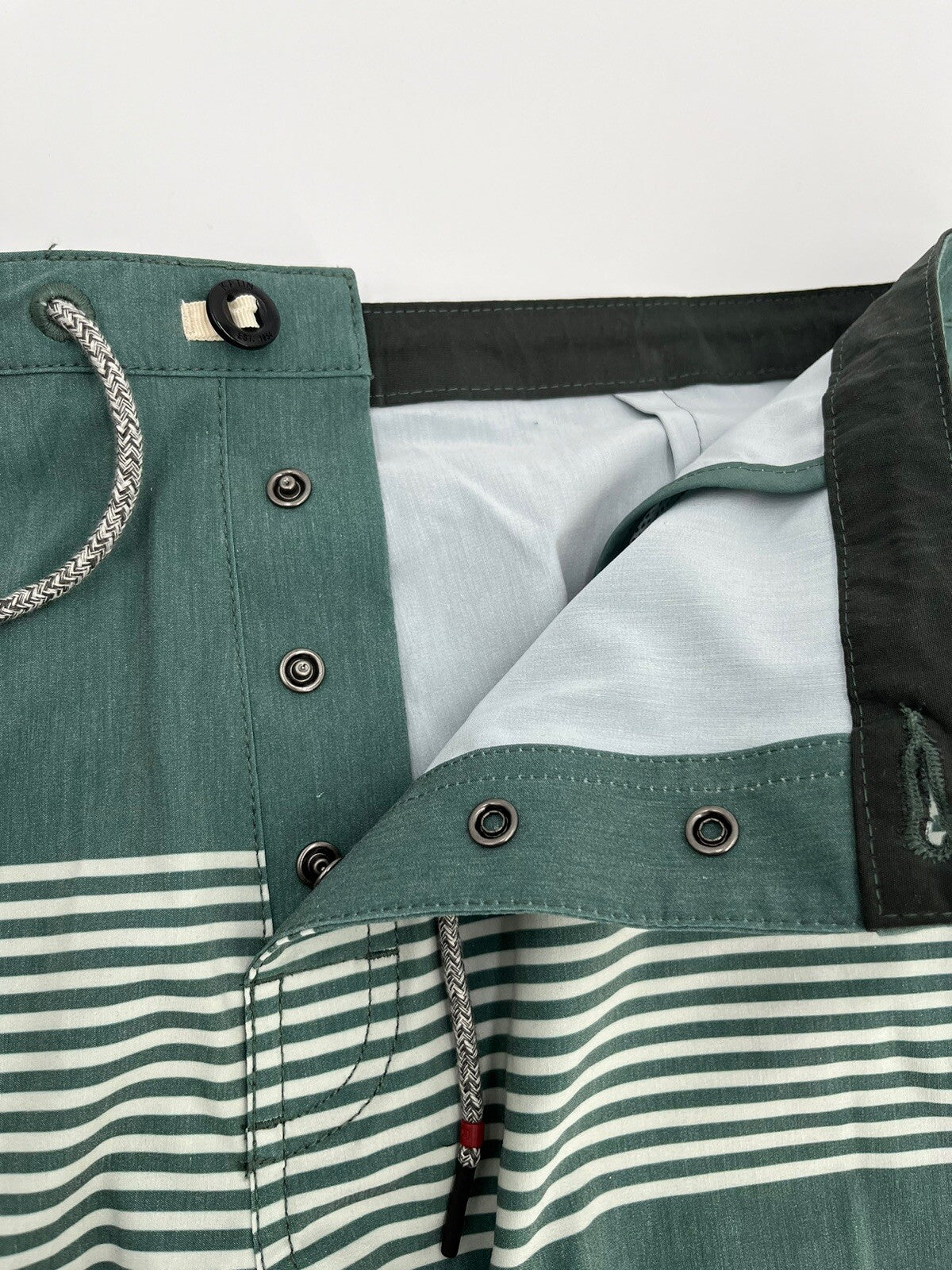 $65 Katin Men’s Hybrid Roam Trunk Shorts -Green Dark Teal-Size: 36" W - NEW
