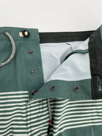 $65 Katin Men’s Hybrid Roam Trunk Shorts -Green Dark Teal-Size: 36" W - NEW