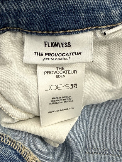 $178 Joe's Women's The Provocateur Petit Boot Jeans Flawless Blue-Size: 32W 29L