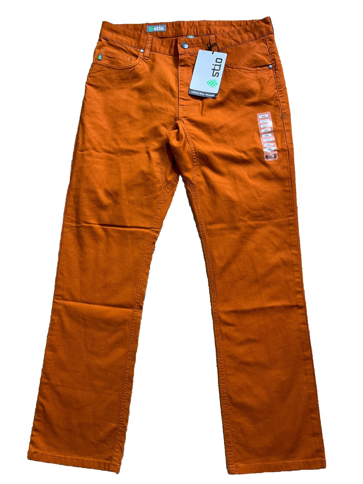 $100 Stio Men’s Organic Rivet Canvas Utility Pants- Saddle- Size 30 Short-New