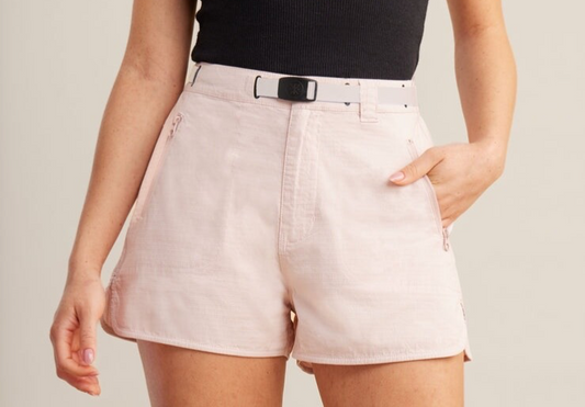 $75 Roark Women’s Campover Shorts 2” - Dusty Pink - Medium - New with tag