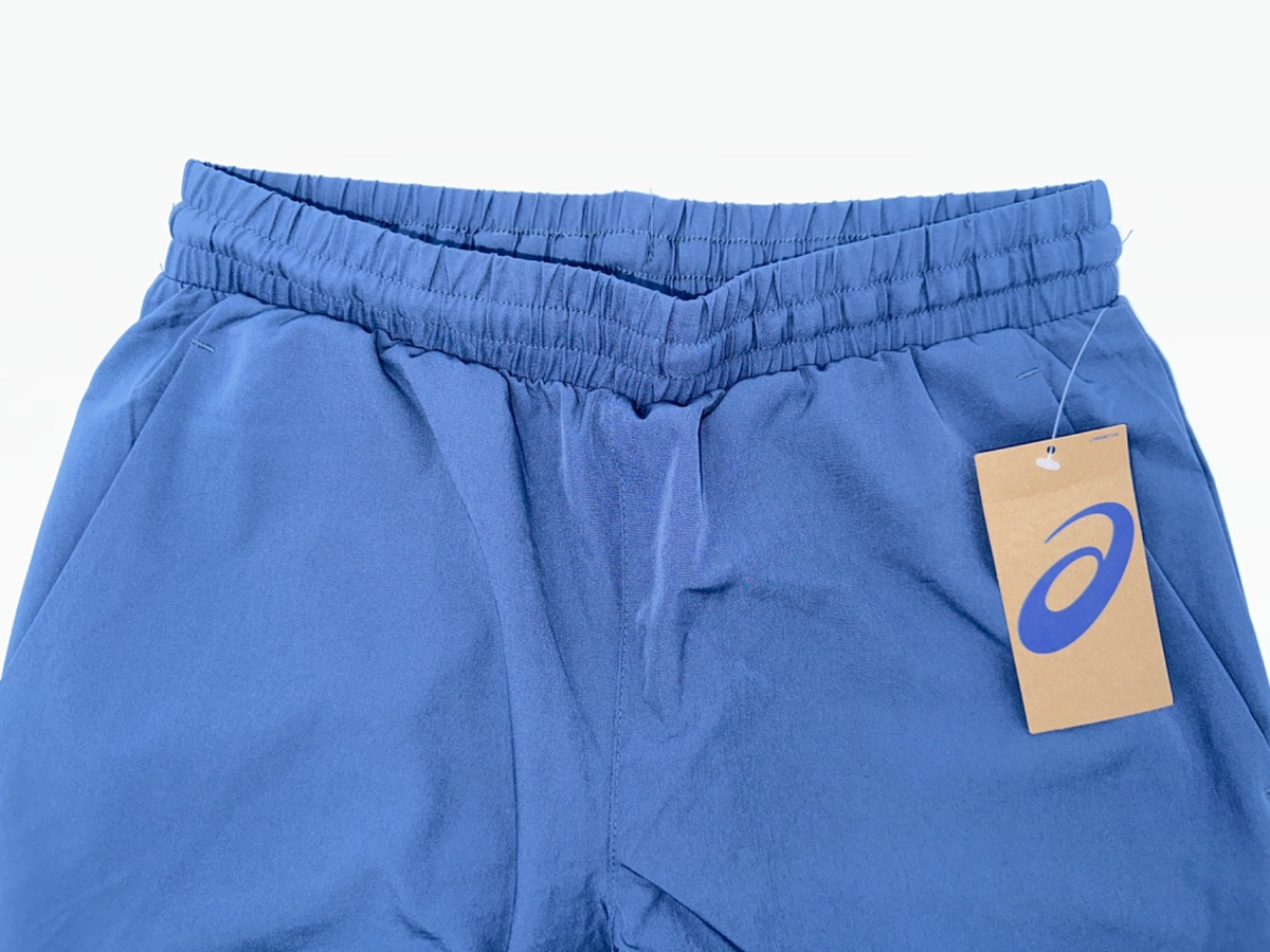 $60 ASICS Men's Woven Stretch Back Welded Pocket Pants - Blue - Small - New