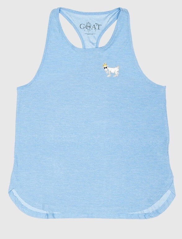 GOAT Women's Athletic Tank Top - Blue - Medium - NWT