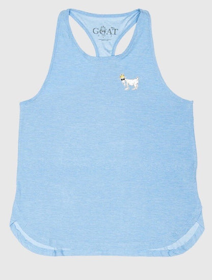 GOAT Women's Athletic Tank Top - Blue - Medium - NWT