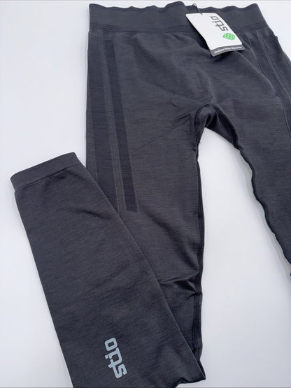 $119 Stio Women's Seamless Tight Leggings- Black Heather - Large -New Tag