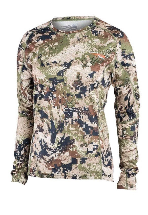 Sitka Women's Core Lt Wt Crew - LS Optifade Subalpine 10076-SA- Size: Large-New