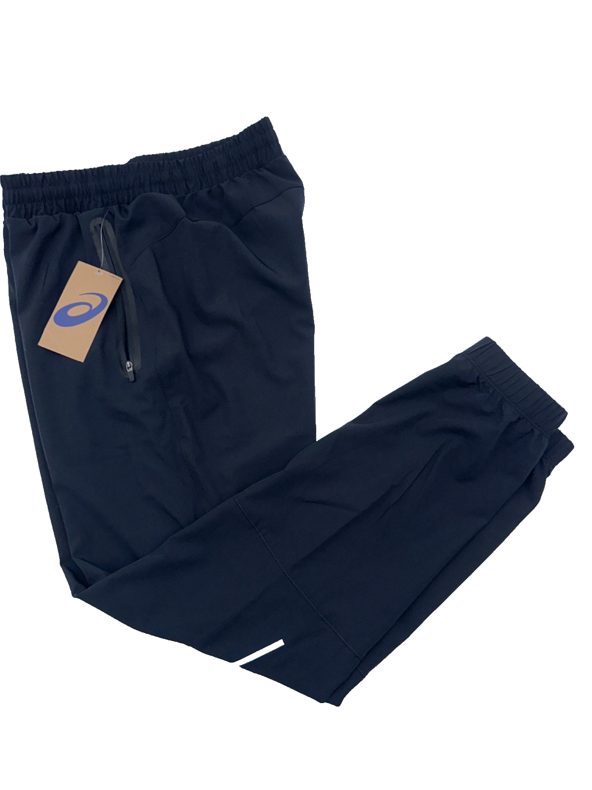$60 Asics Men’s Woven Cargo Jogger Pants - Black - Small - New With Tag