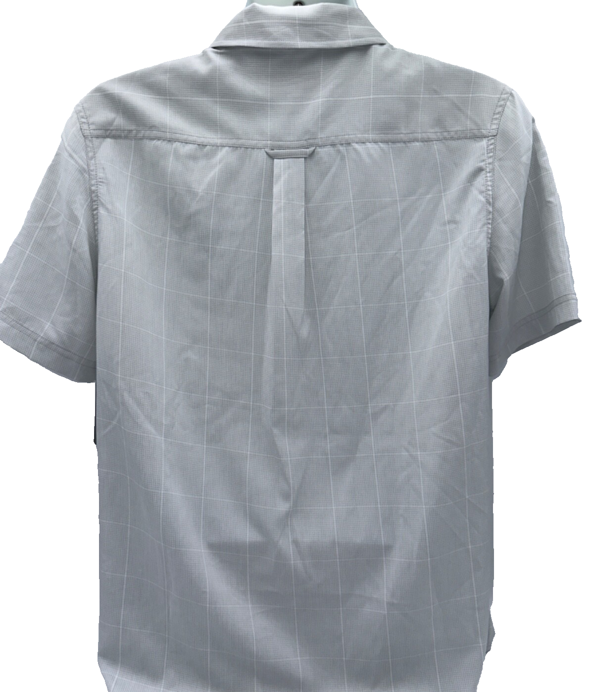 $60 G.H. Bass Men’s SS Cationic Shirt - Glacier Gray - Medium - New With Tags