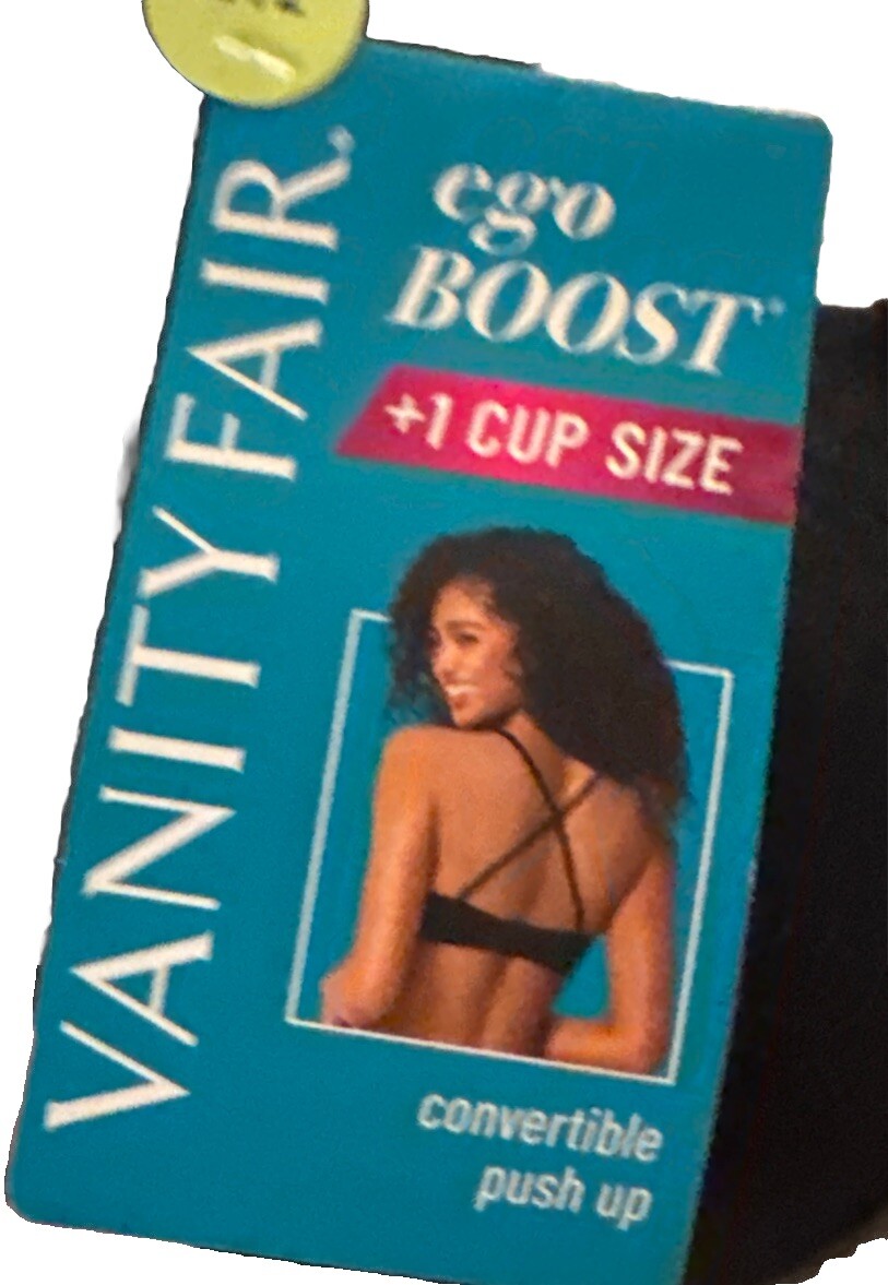 Vanity Fair Lingerie Extreme Ego Boost Add A Cup-Push-Up Bra - Endless Bliss-34C