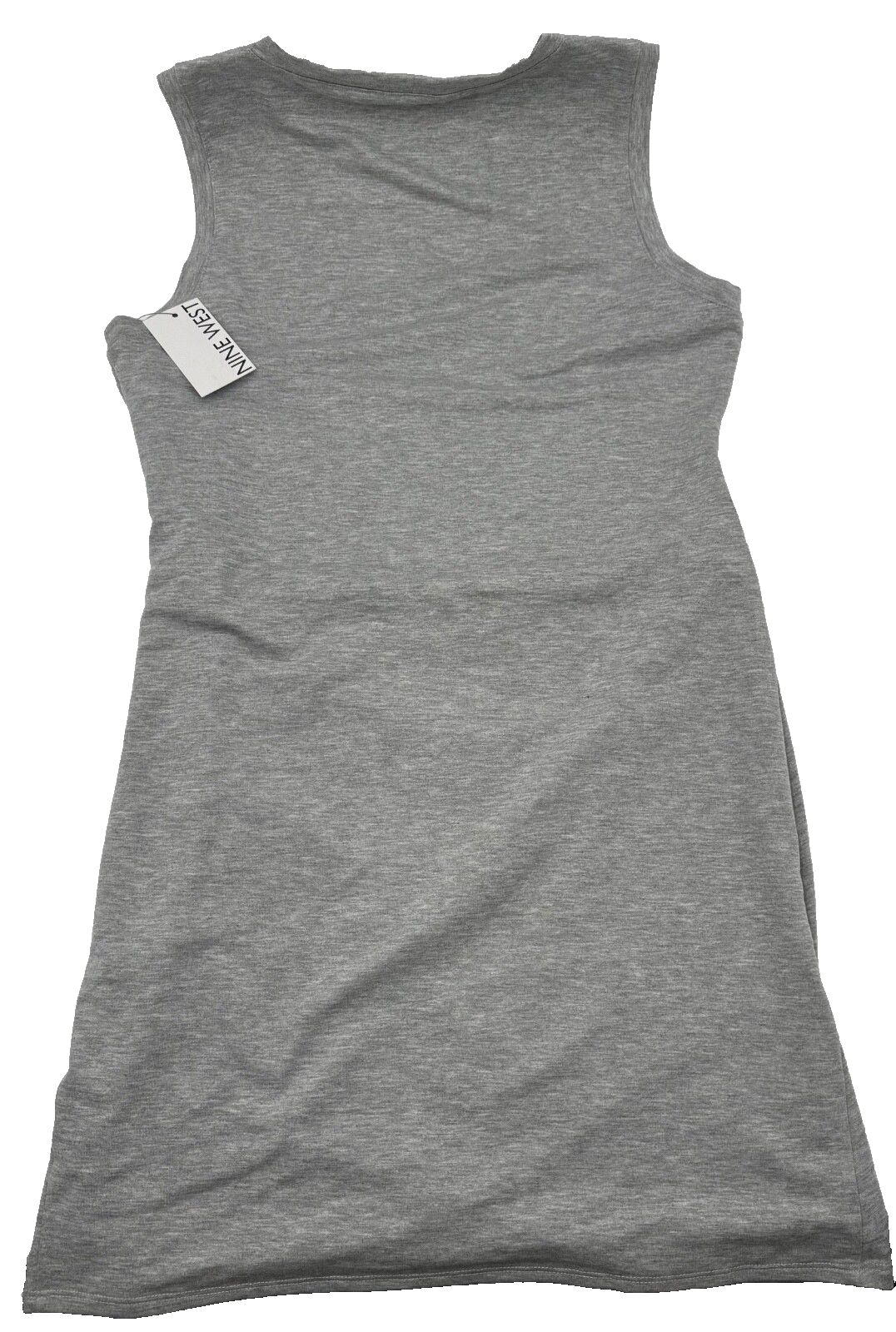 Nine West Women’s-Tulip Hem Sleeveless Dress- Grey- Medium- New Tag