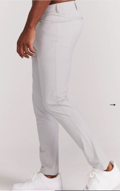 $140 Redvanly Men’s Kent Golf Pants - Glacier Gray -XLarge-- New With Tags