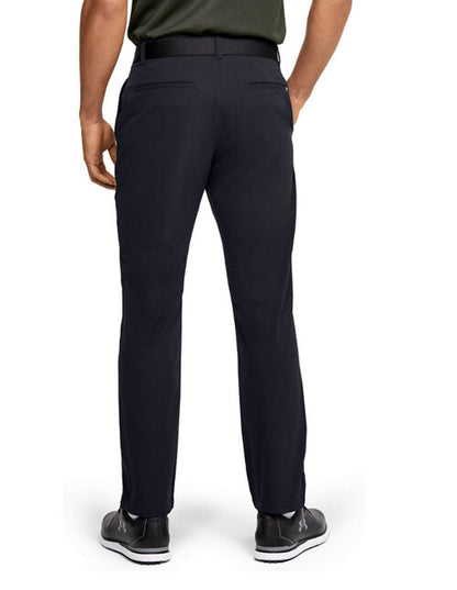$70 Under Armour Men’s Wicking Golf Straight Flat Front Pants-Black-Size:36W 32L