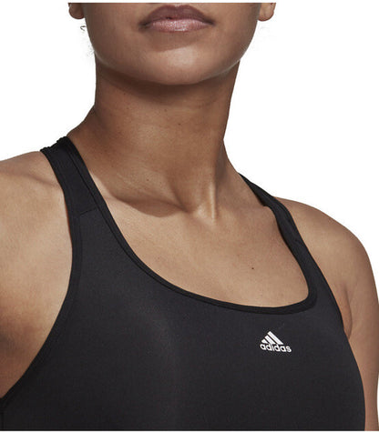 Adidas Powerreact Training Medium-Support Padded Bra- Black-Size: LAC -New $35