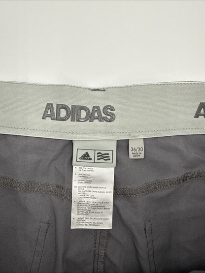 $80 ADIDAS Men's Ultimate 365  5-Pocket Tapered Golf Pants-Grey 5 -36W 30L-New