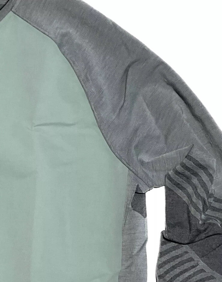 $220 Smartwool Men’s Intraknit Active Full Zip Jacket Merino - Lead Gray- Small