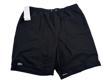 $70 Lacoste Men’s Lightweight Lined GH353T Tennis Shorts- Black - Large-  NEW