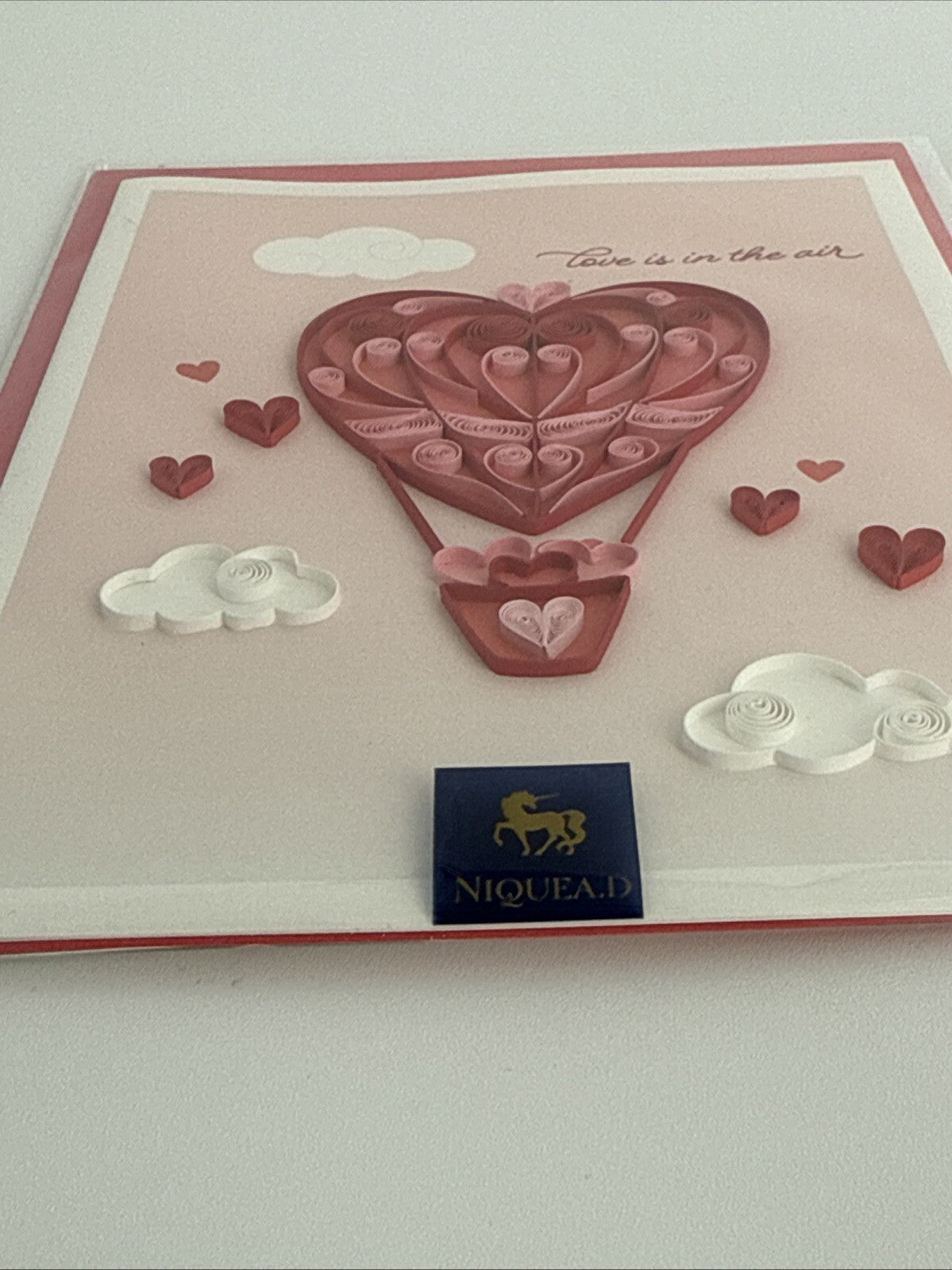 Lot Of 2 Niquea.D Dimensional Valentine's Day Greeting Cards- Upscaled Quality!