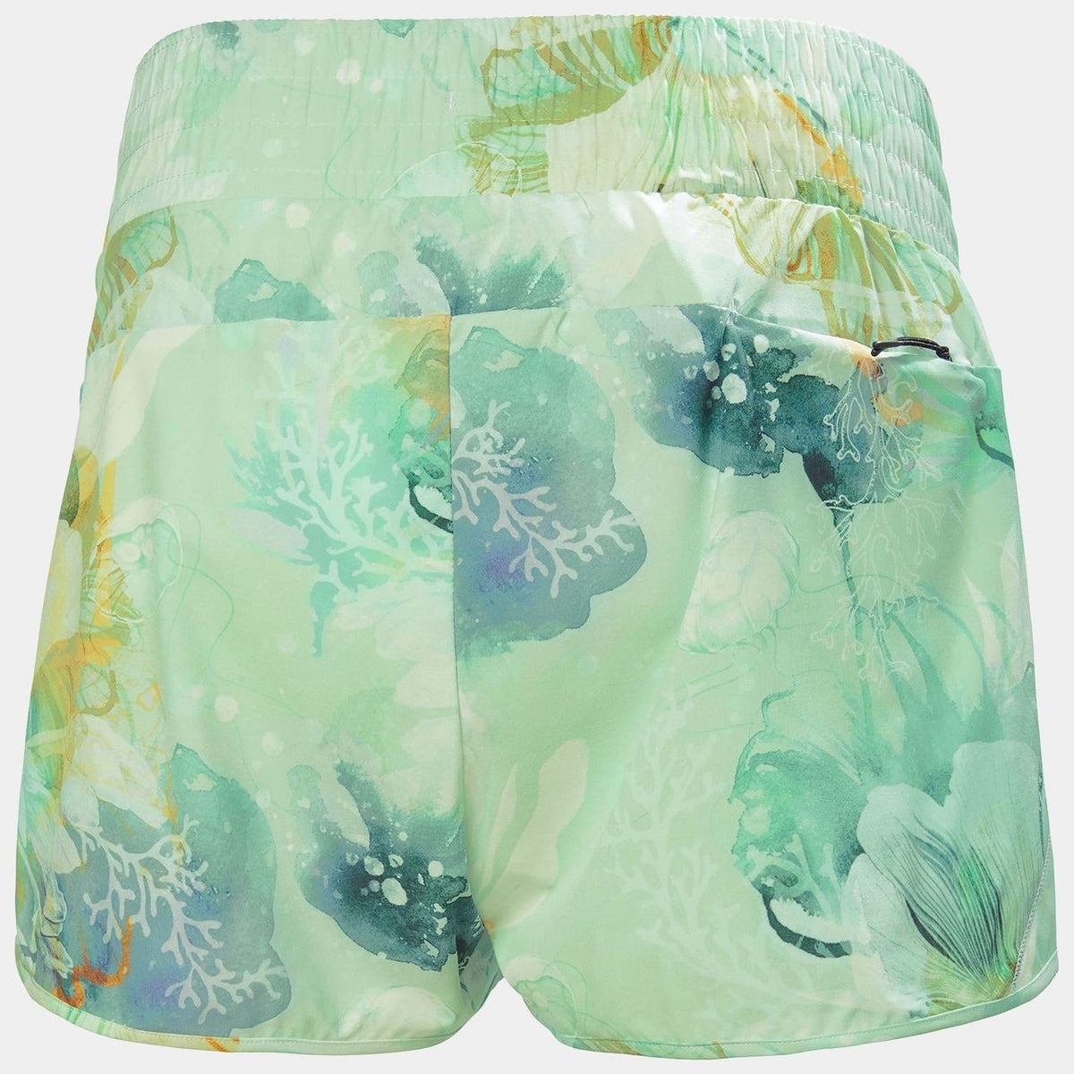 $70 Helly Hanson Women's Technical Trail Print Shorts - Jade Esra - Medium -New