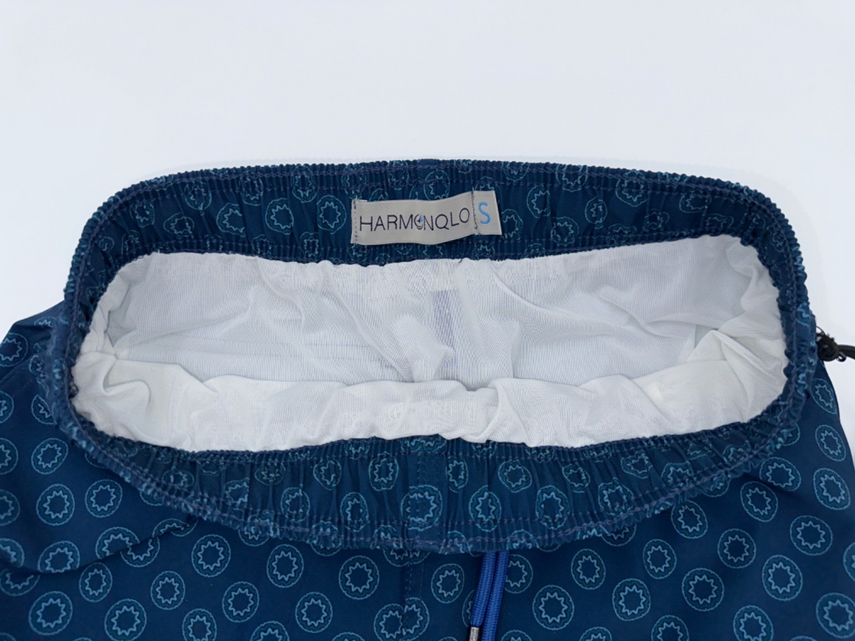 $64 Harmonqlo Men’s Sumba Swim Trunks 6” - Blue - Small - New With Tags