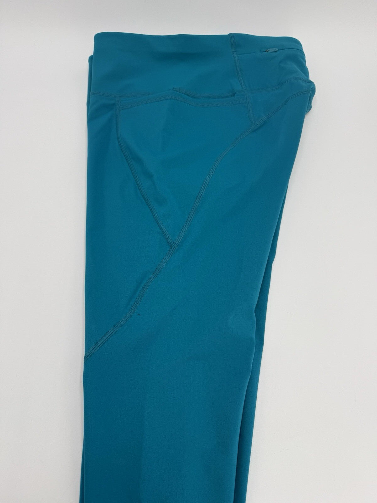 $100 Sweaty Women’s Betty Power Leggings 7/8 Length- Blue -Size: 10 Large - New