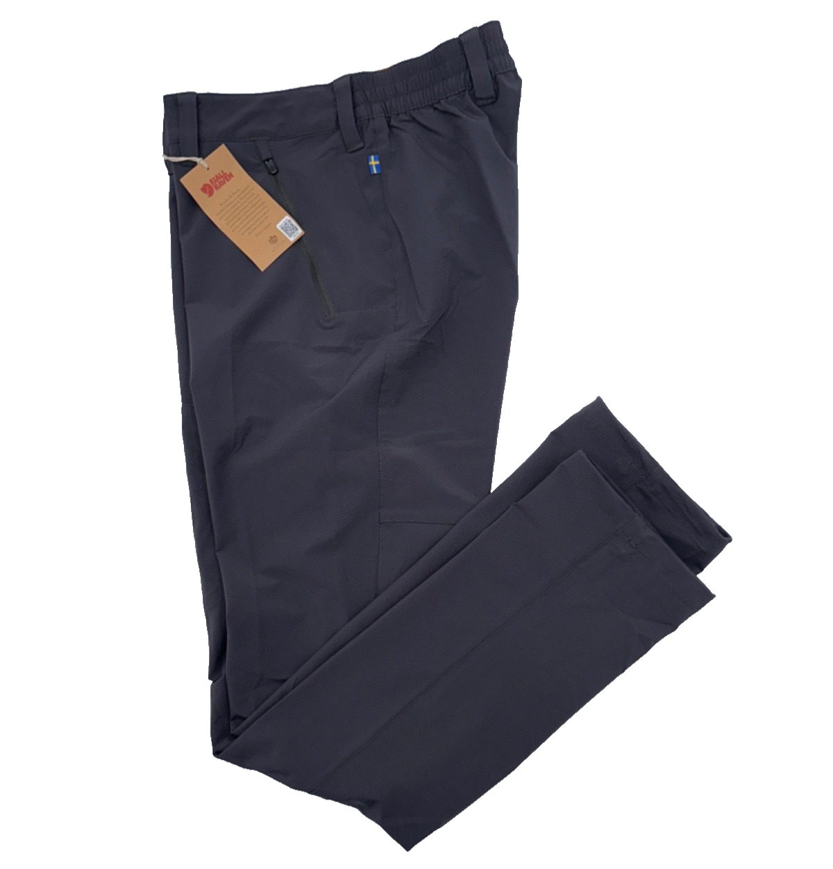 $175 Fjall Raven Abisko Trail Stretch Trousers - Dark Grey - 32W x 32L - New Tag
