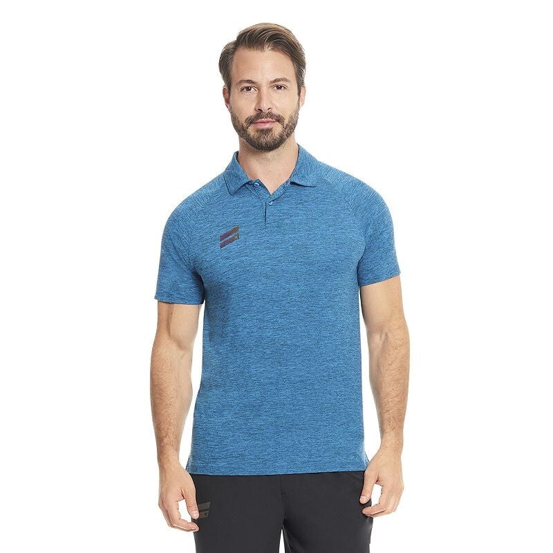 $40 Hurley Men’s Spacedye Performance Polo- Blue- Small - New Missing Tag