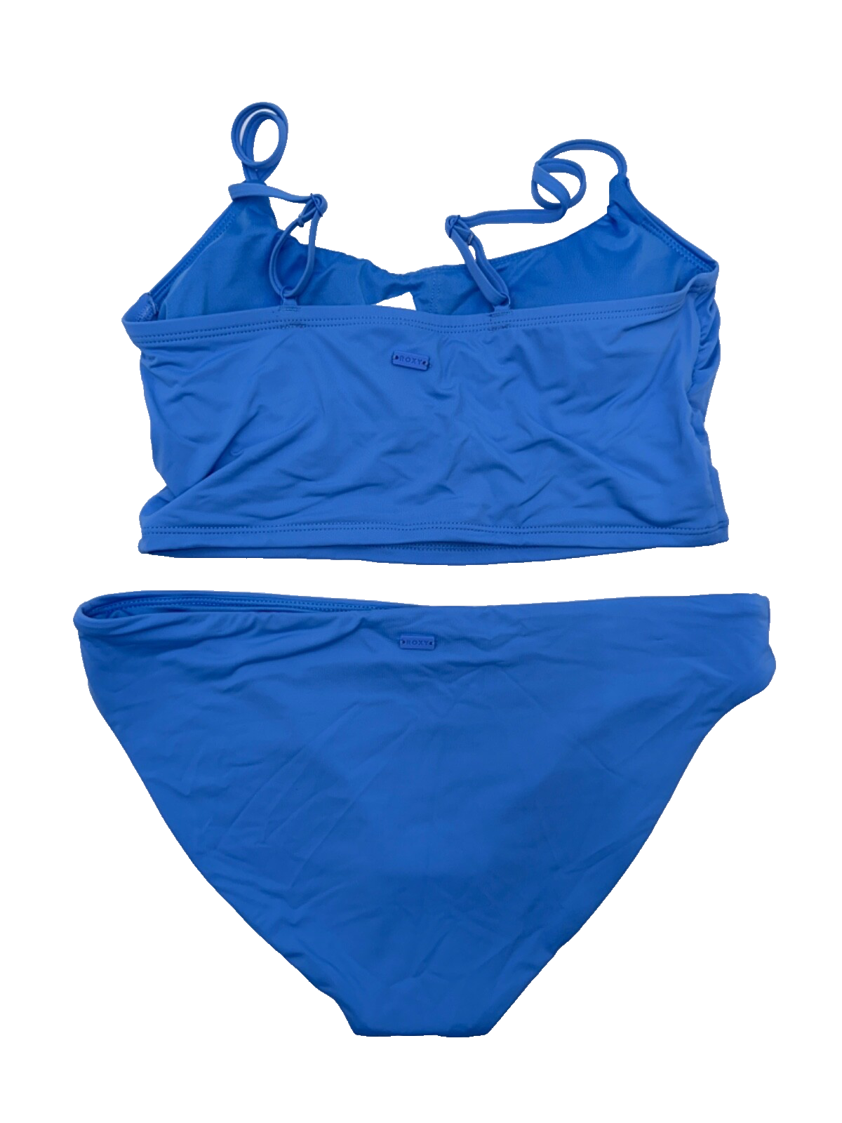 $86 Roxy Women's Tank Cami Hipster Swimsuit - Azurine - Medium - New With Tags