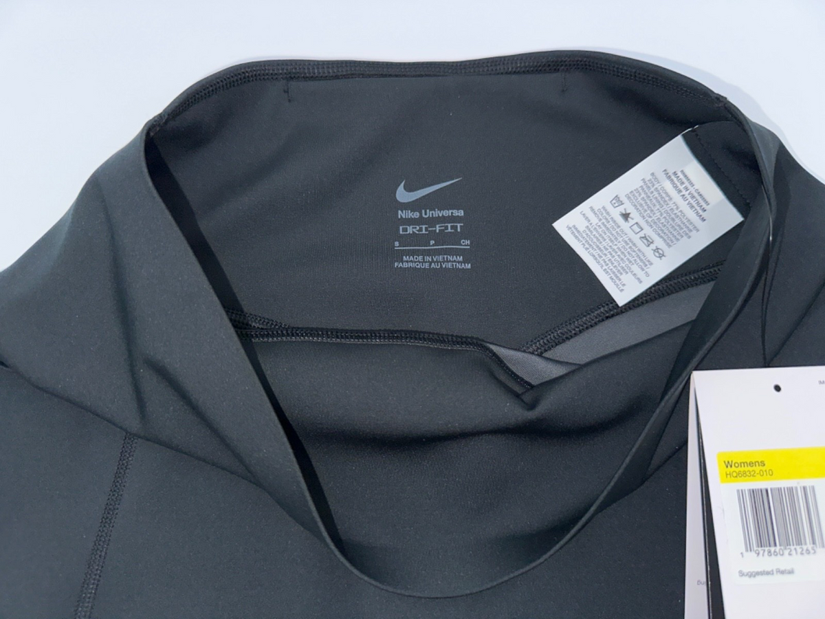 $65 Nike Women’s Compression Dri Fit Training Short - Black - Small - New