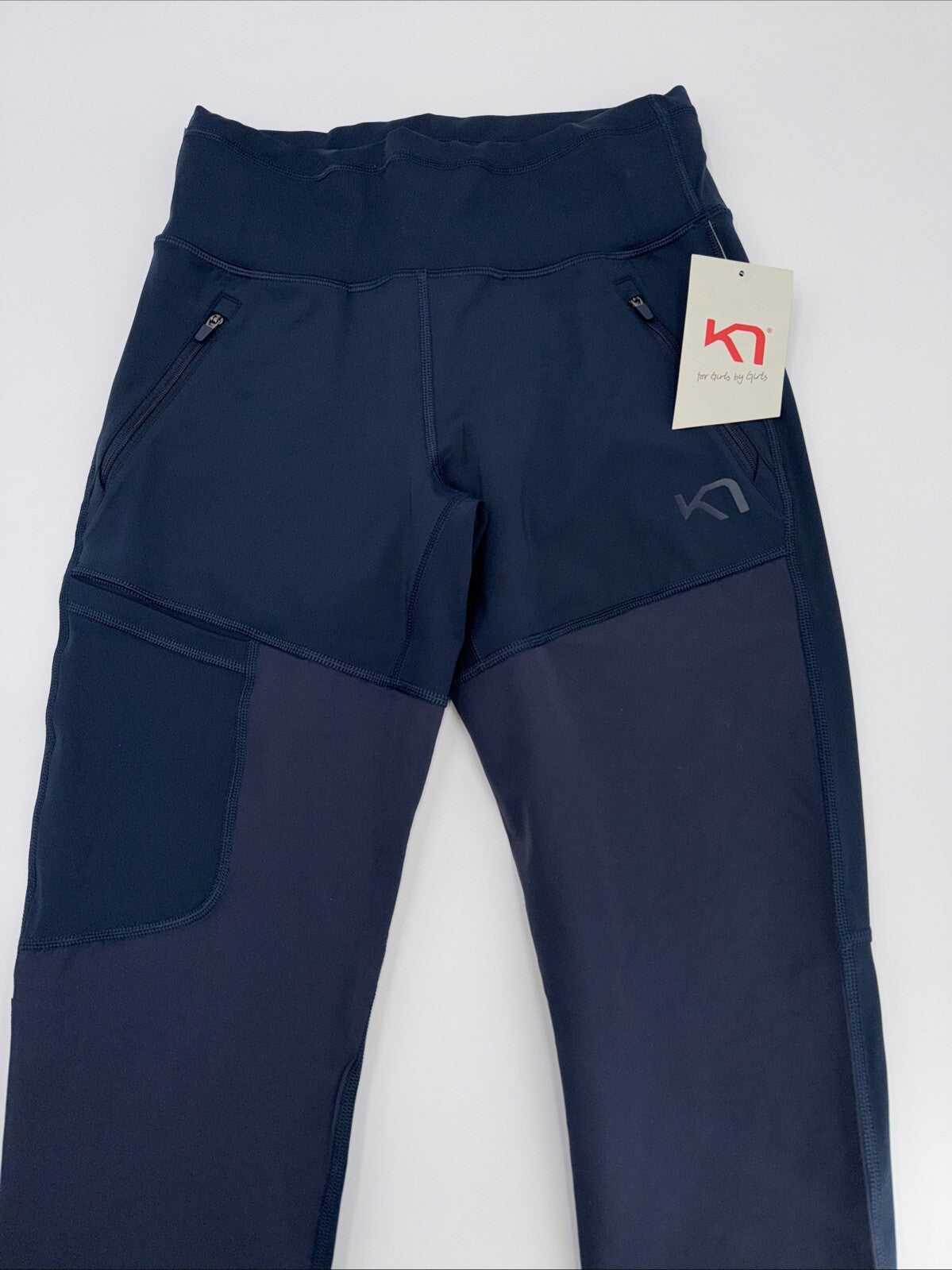 $120 Kari Traa Women’s Sanne Tights 623049 - Royal Navy- Medium - New Tags