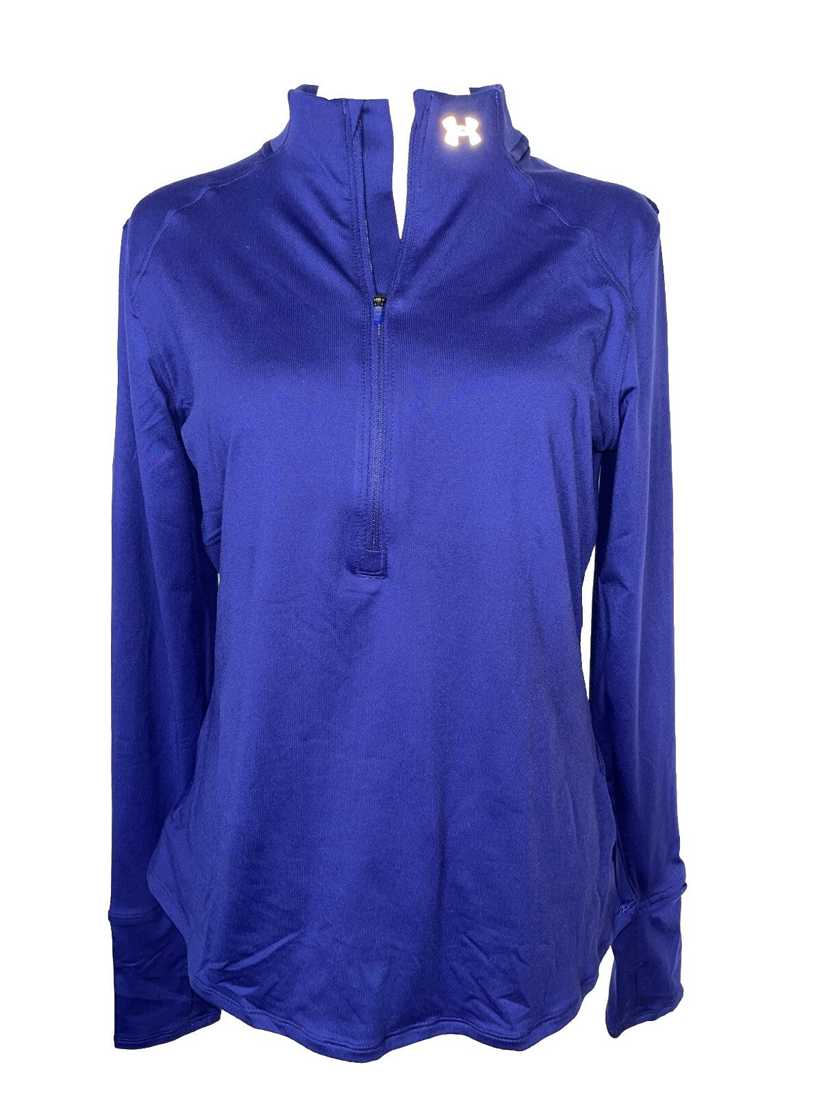 $80 Under Armour Women’s 1/2 Zip Top Running  Qualifier Run 2.0-Purple-Medium