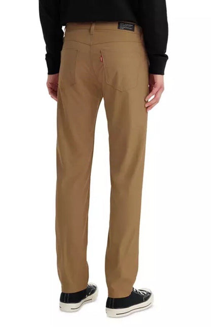 $70 Levi's Men's 511 Slim Tech Pants Stretch A92130010- Tan - 32W 32L - New Tag
