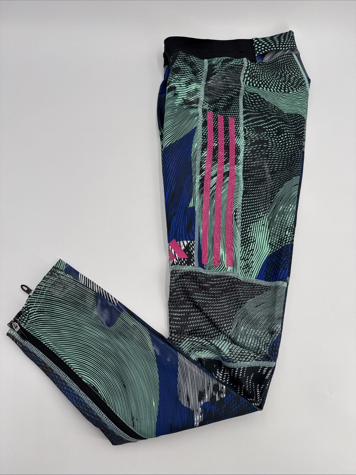 $180 Adidas Men’s Track & Field 2023 Pro Elite Team Long Tights-Size: Medium-New