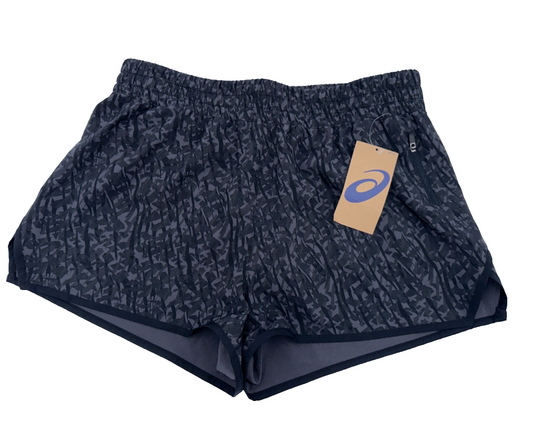 $40 Asics Women's Lined Running Shorts - Black - Large- New With Tags