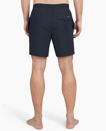 QUICKSILVER Men’s Behind the Waves 6.5" Volley Swim Shorts - Navy Blazer-XSmall