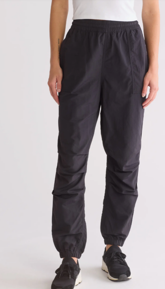 $118 Spiritual Gangster Women’s-Journey Active Track Pants -Black-Small-New Tag