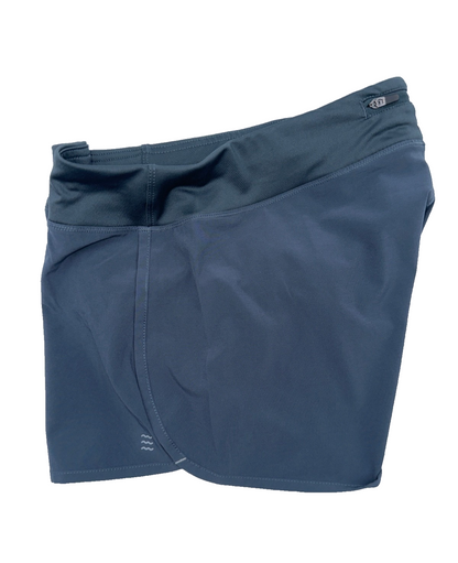 $48 Free Fly Girl's Bamboo-Lined Active Breeze Shorts - Blue Dusk ll - Large-New