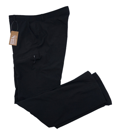 $90 Eddie Bauer Women's 2.0 Polar Fleece Lined Pants - Black - Size 14 - New