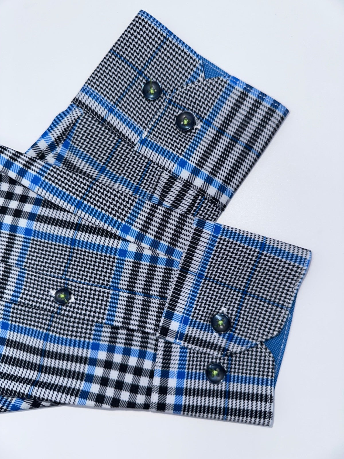 $80 Society Of Threads Men's Button Down 4 Way Stretch Shirt - Blue - Small-New