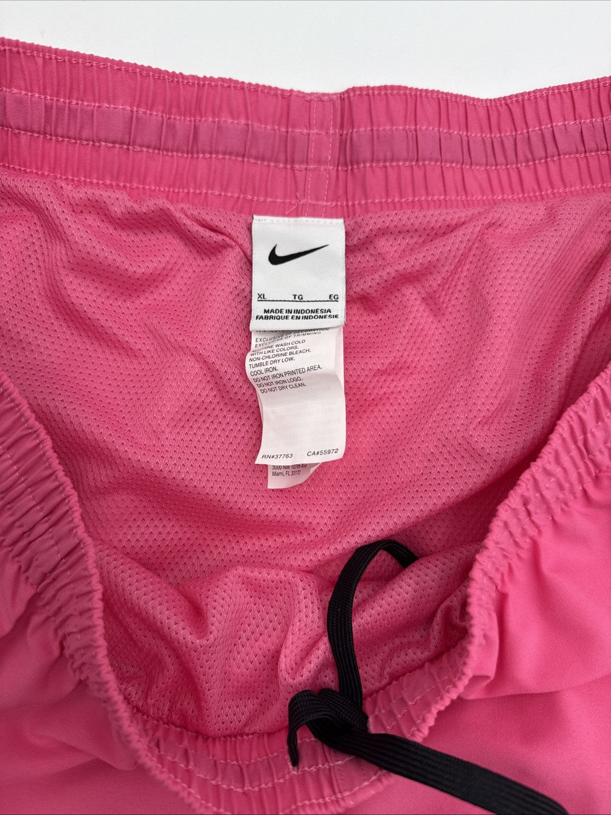 Nike Men's Swoosh Swim Trunks NESSF560-656-  Pink - XLarge -NEW- MSRP $50
