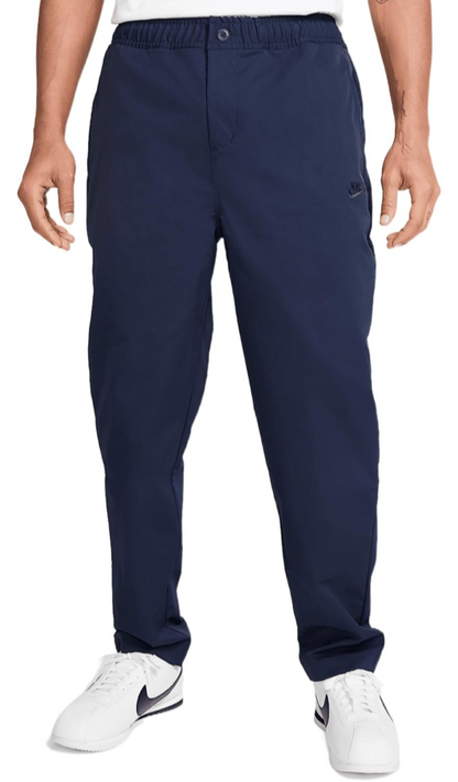 $70 Nike Men’s Tapered Elastic Waist Pants - Blue - Medium - New with tag